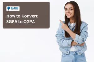 How to convert sgpa to cgpa
