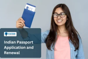 Indian passport application