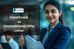 conditional vs un conditional offer