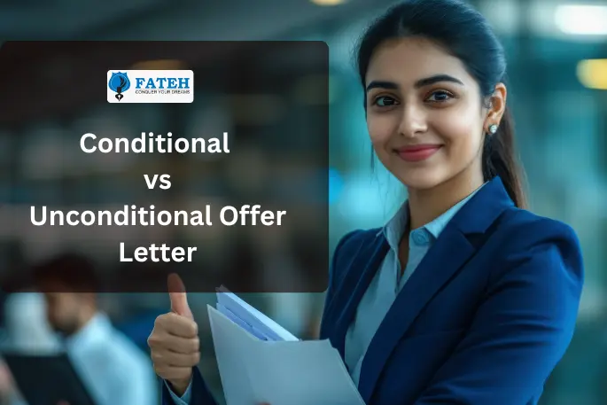 conditional vs un conditional offer