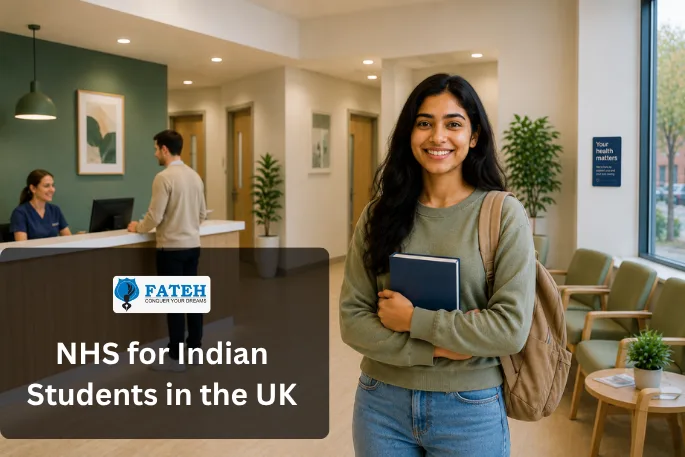 NHS for indian students