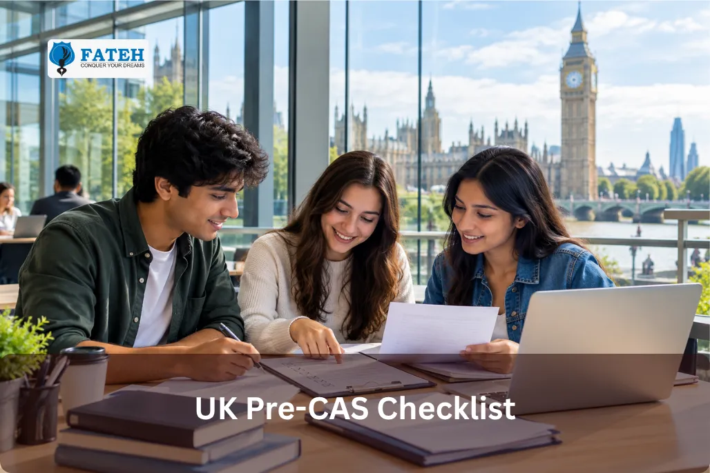 uk pre cas checklist